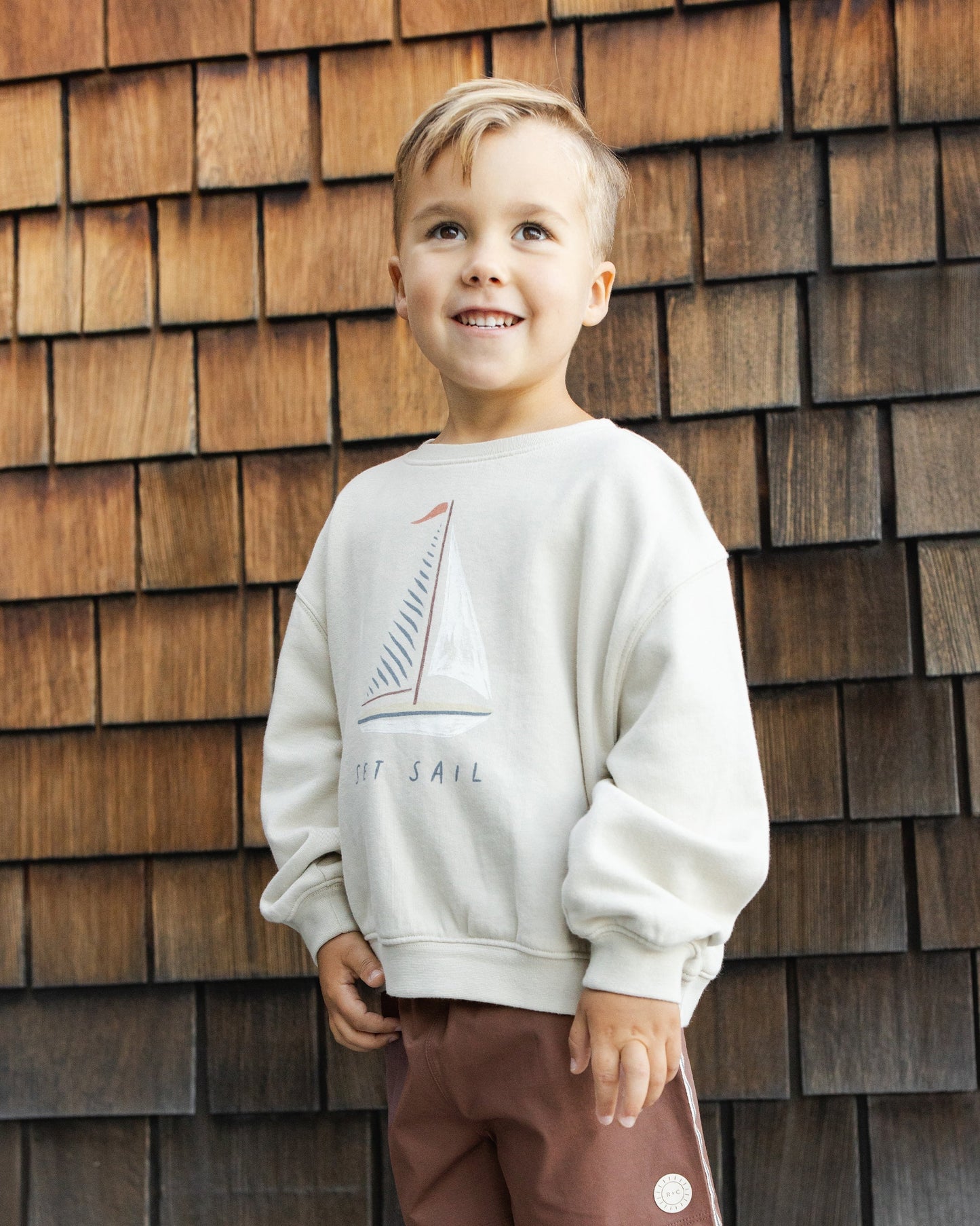 Paneled Boardshort Chocolate