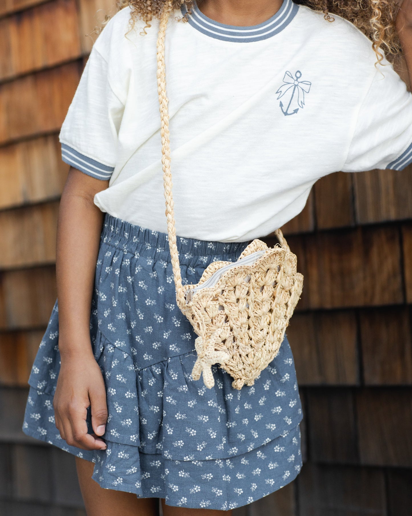 Ringer Tee Anchor Bow