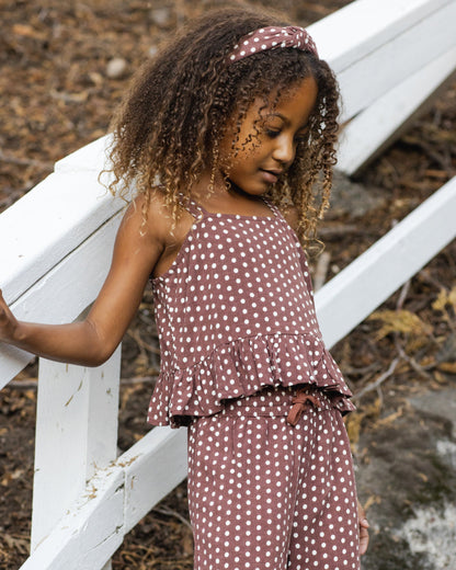 Knotted Headband Polka Dot