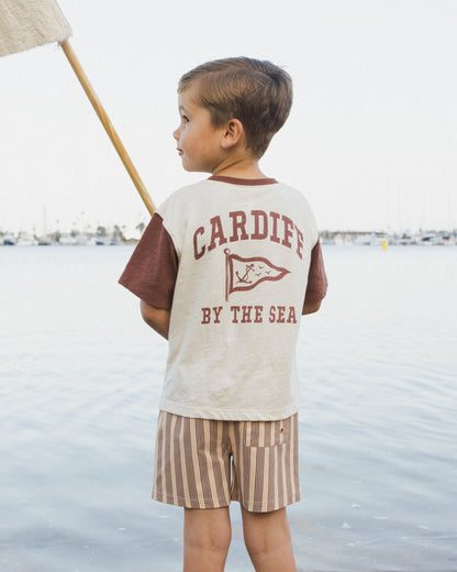 Boardshort Brown Butterscotch Stripe
