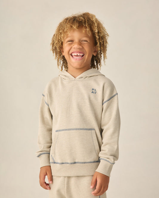 Coast Hoodie Heathered Oatmeal