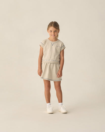 Volly Skirt Heathered Oatmeal