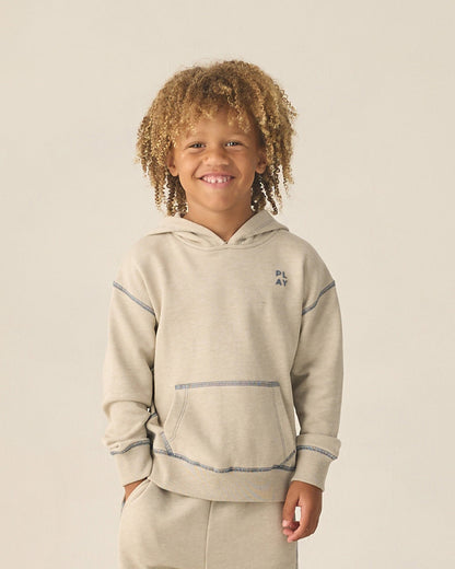 Coast Hoodie Heathered Oatmeal