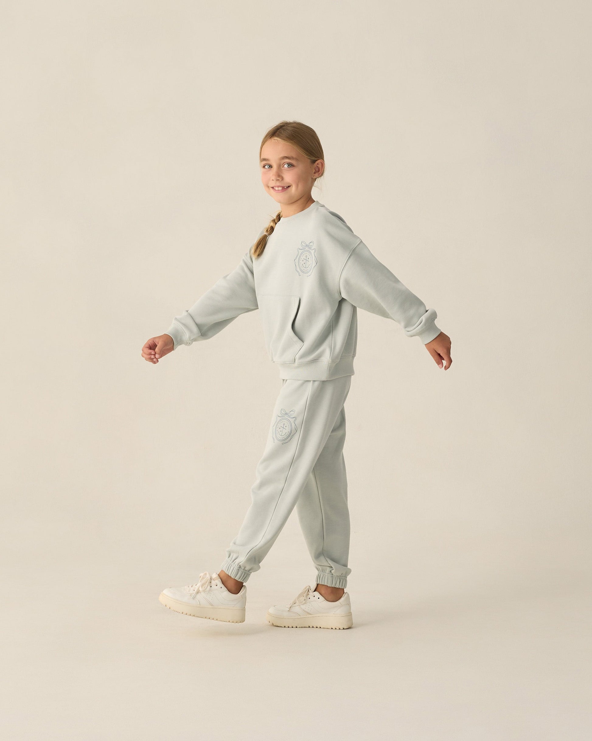 Pouch Pocket Crew Seafoam