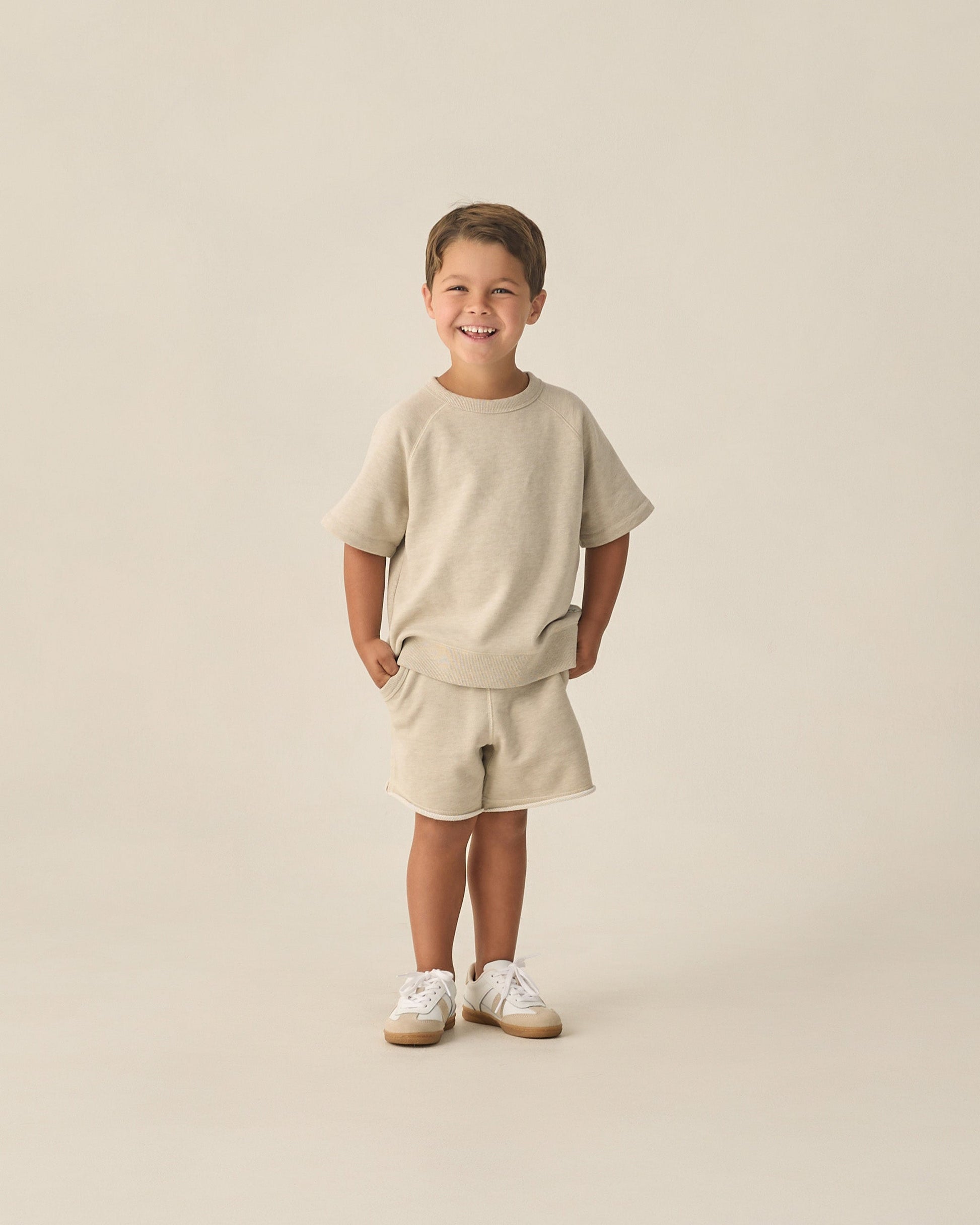 Ventura Short Heathered Oatmeal