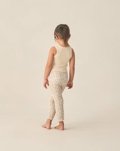 Ribbed Tank Set Ivory, Seafoam