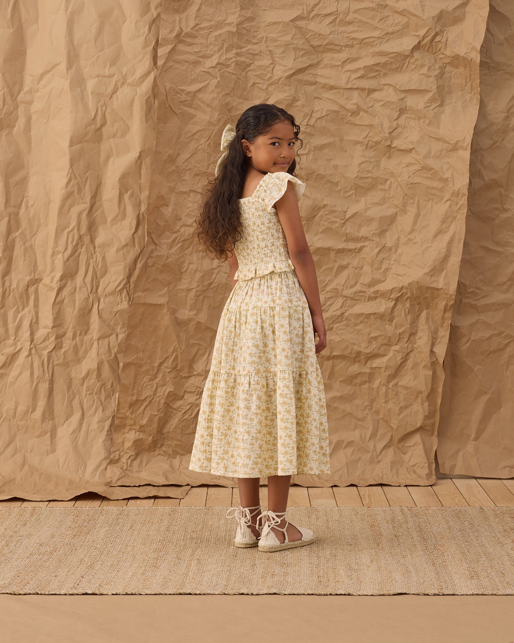 Zayla Top Yellow Floral