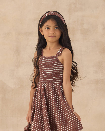 Knotted Headband Polka Dot