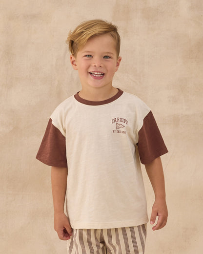 Contrast Short Sleeve Tee Cardiff By The Sea
