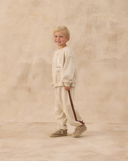 Relaxed Jogger Pebble