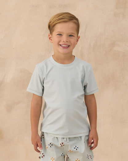 Short Sleeve Rashguard Seafoam