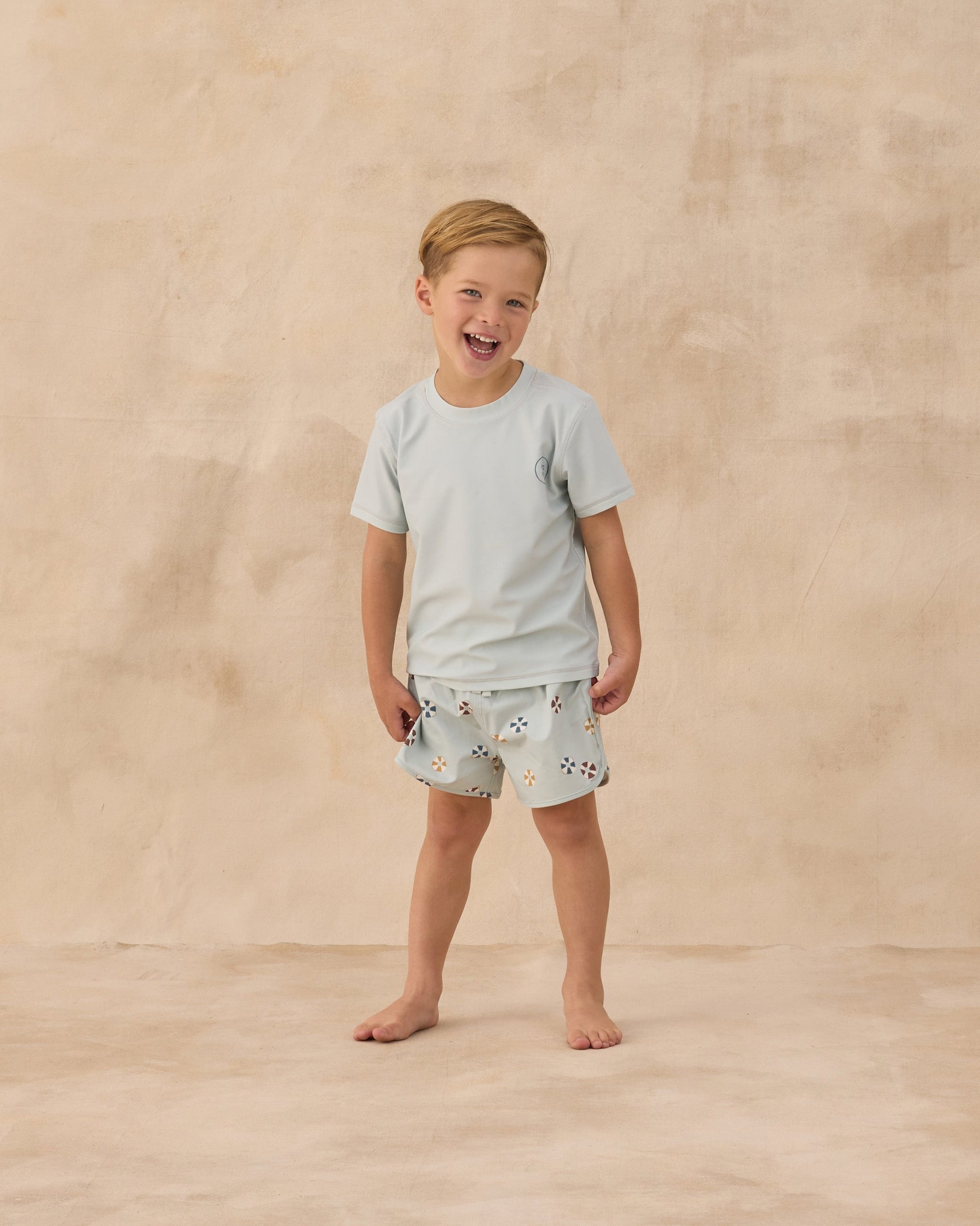 Short Sleeve Rashguard Seafoam