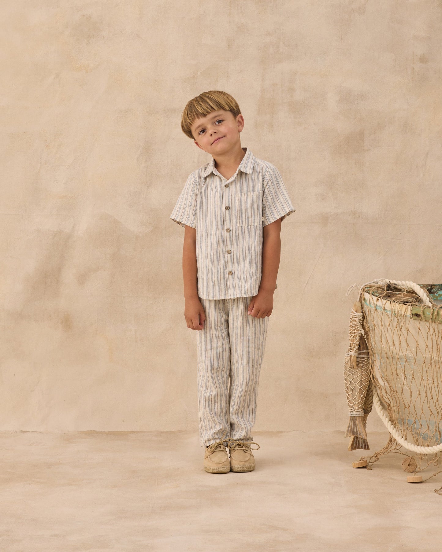 Ethan Trouser Nautical Stripe