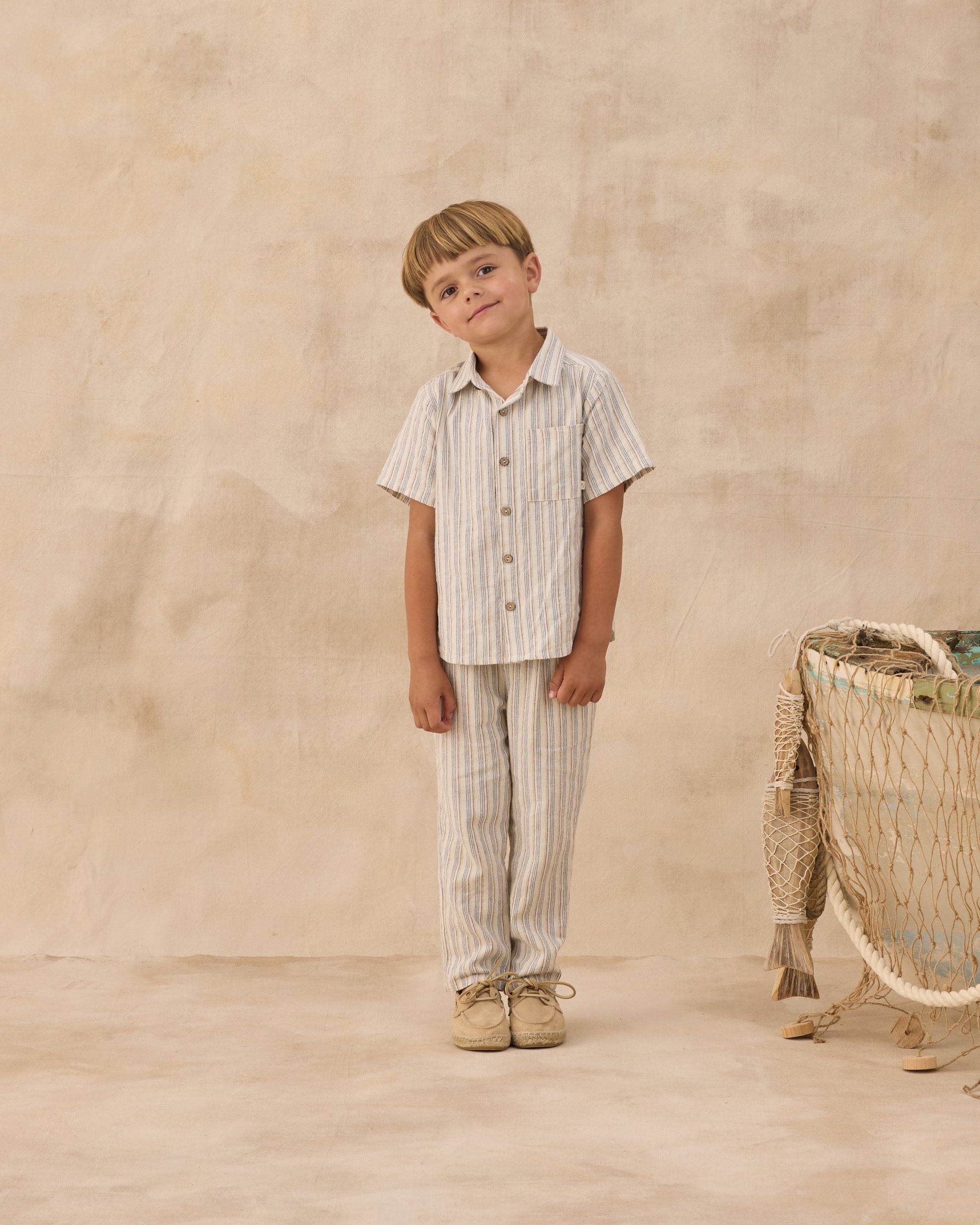 Ethan Trouser Nautical Stripe