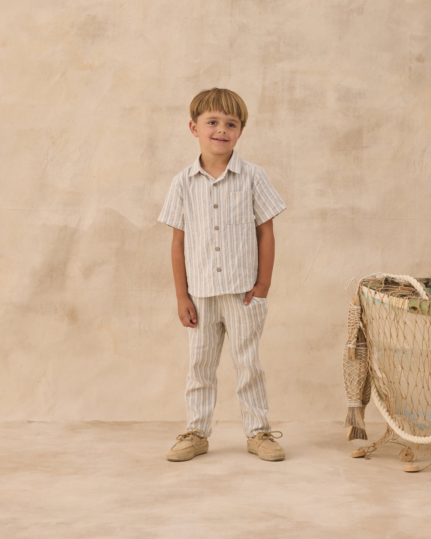 Ethan Trouser Nautical Stripe