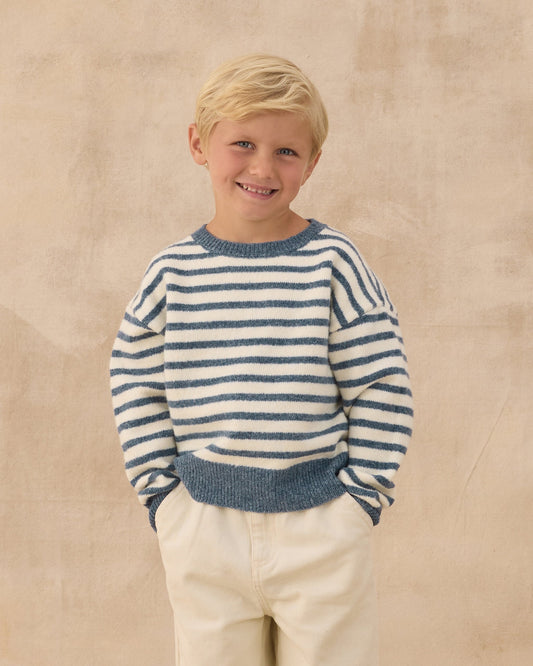 Aspen Sweater Maritime Stripe