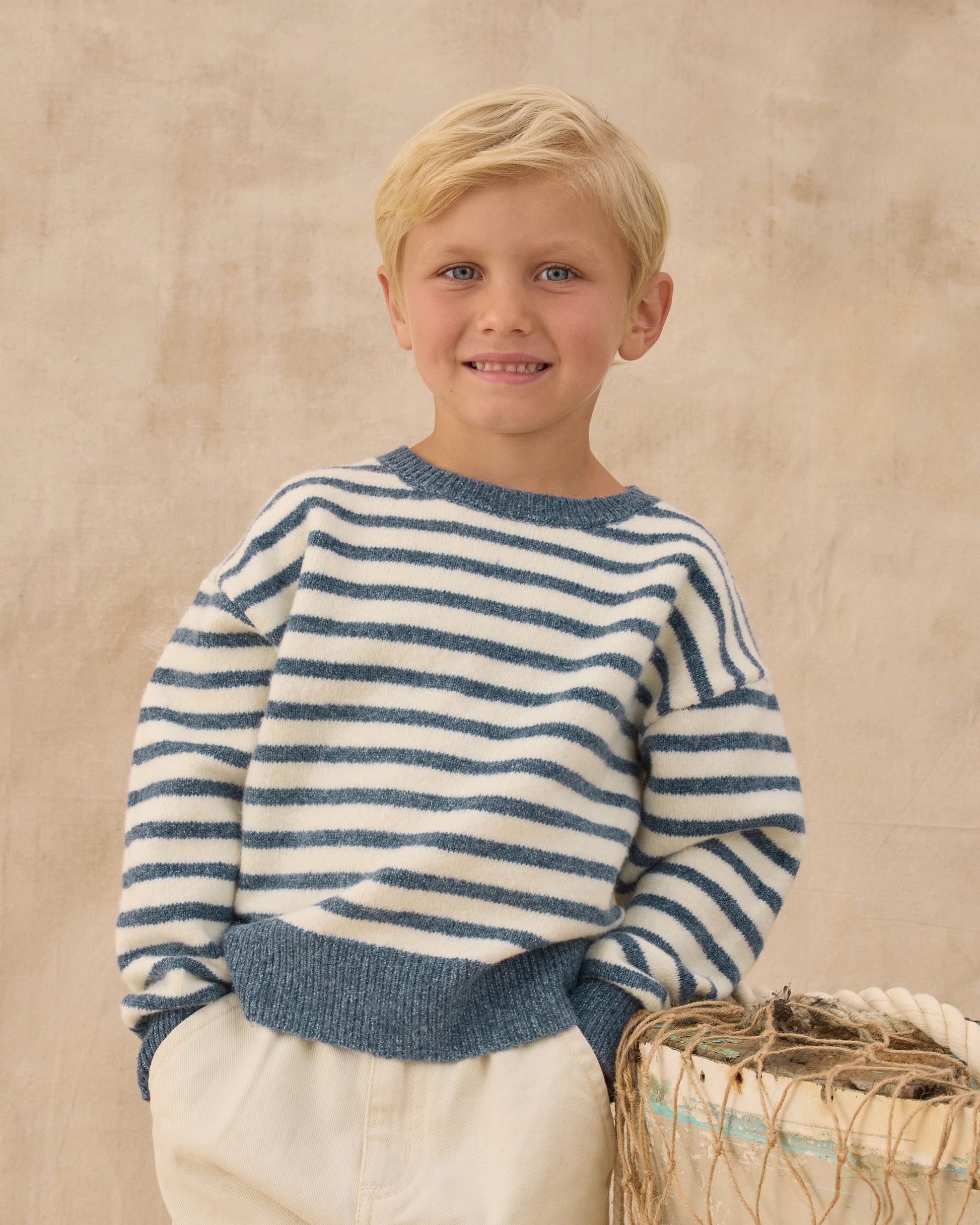 Aspen Sweater Maritime Stripe