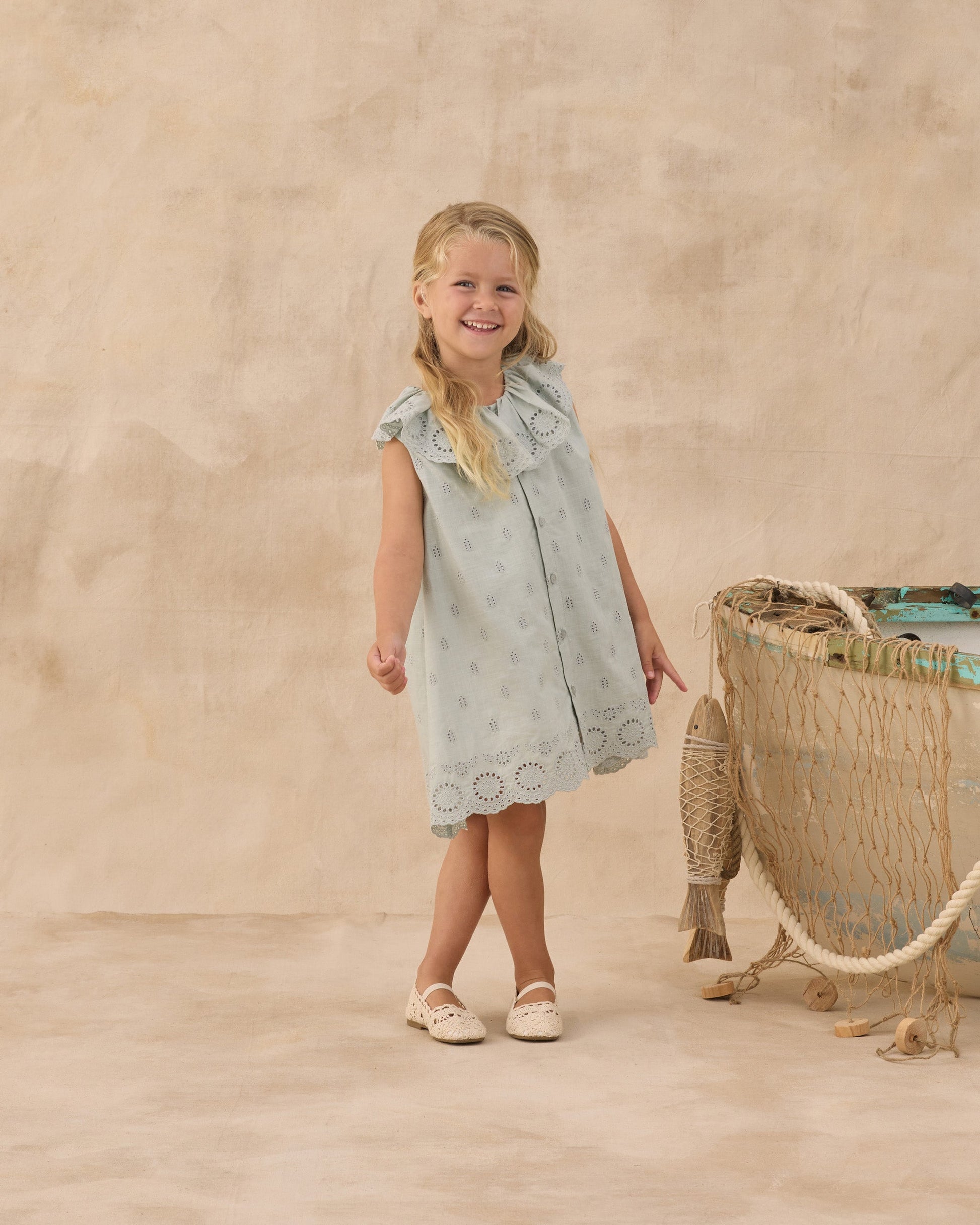 Marina Dress Seafoam