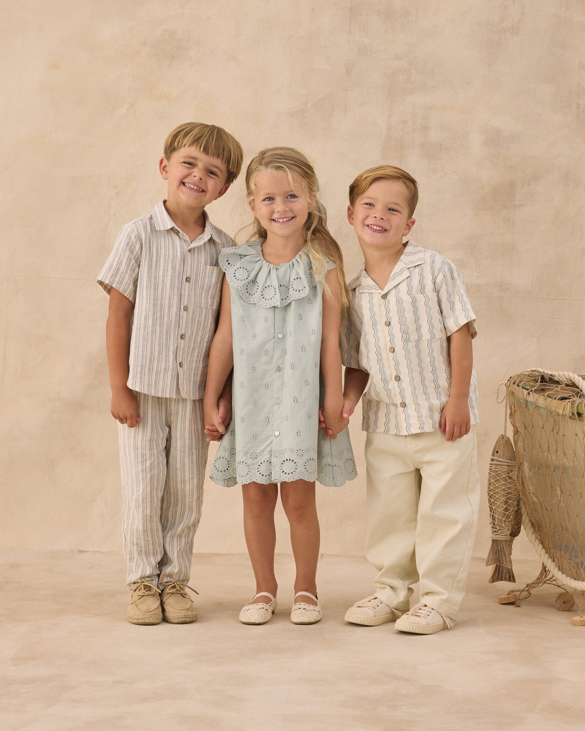 Ethan Trouser Nautical Stripe
