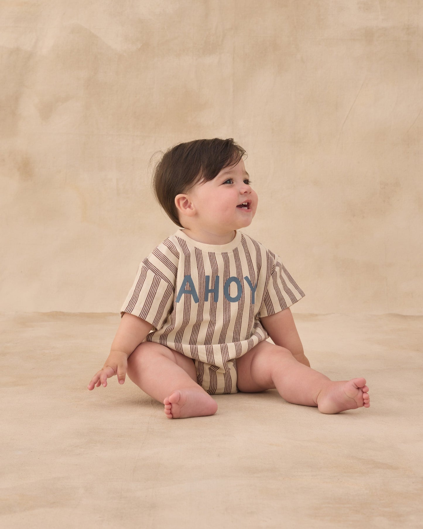 Relaxed Bubble Romper Ahoy