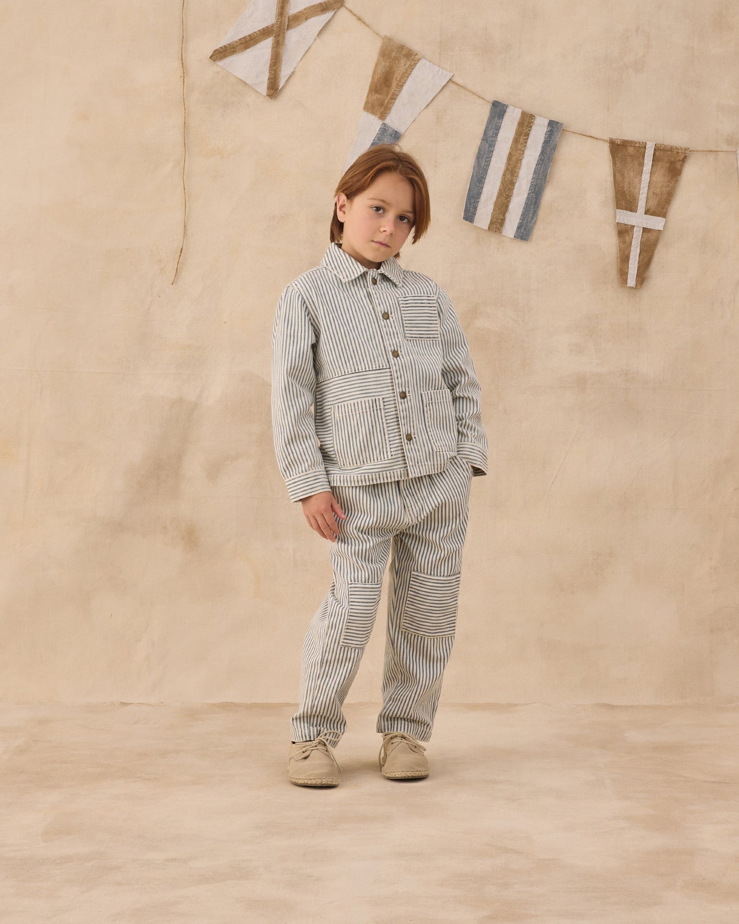 Baggy Pant Railroad Stripe