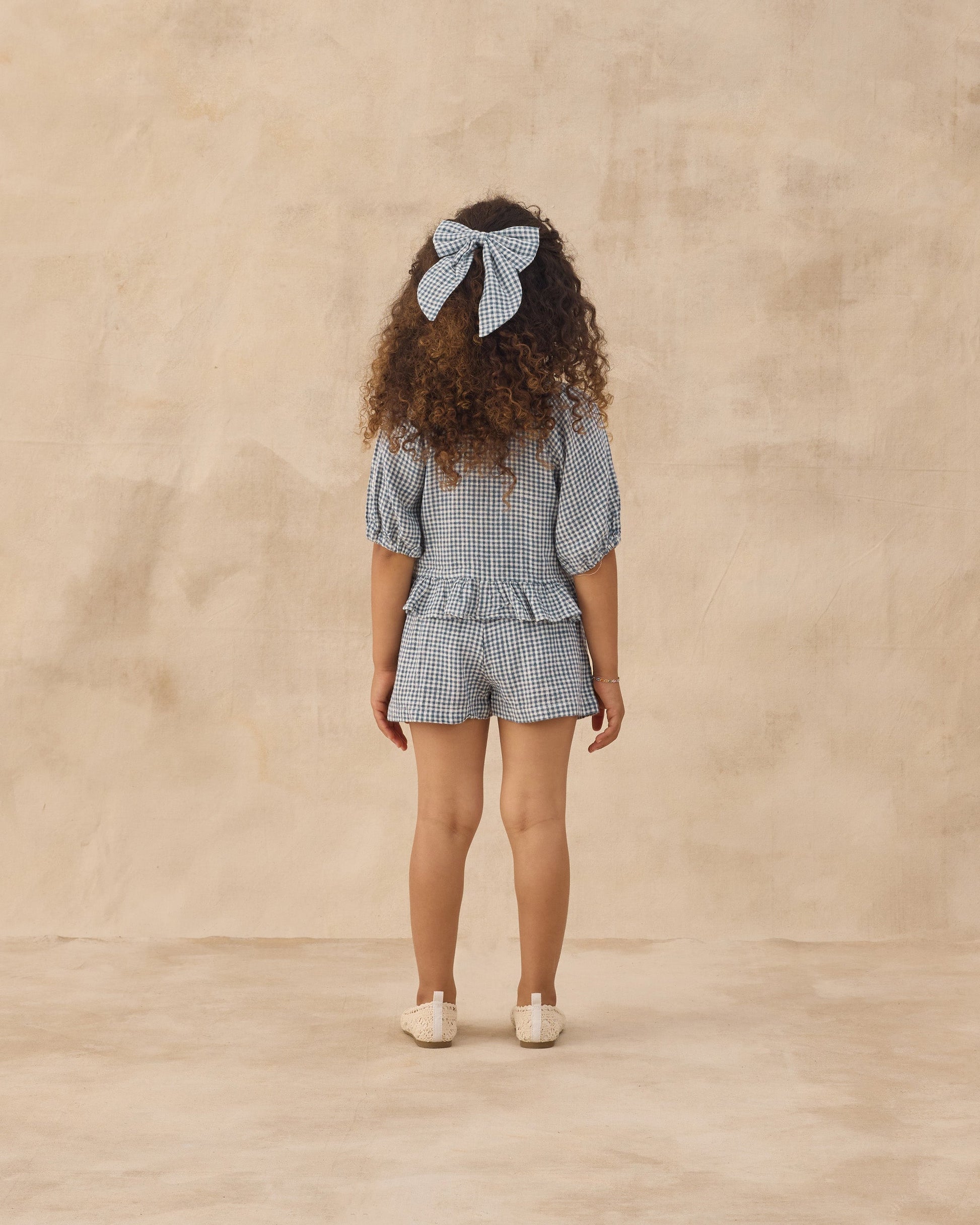 Juniper Set Marine Gingham