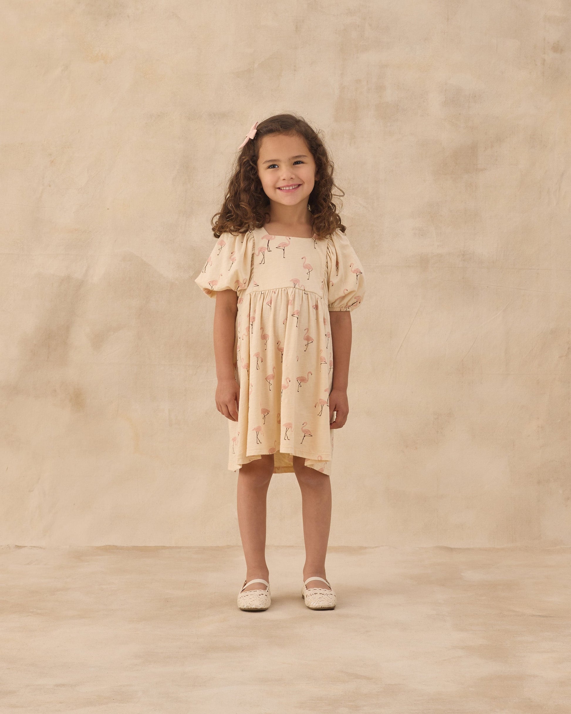 Brea Dress Flamingo