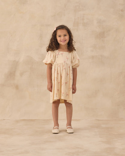 Brea Dress Flamingo