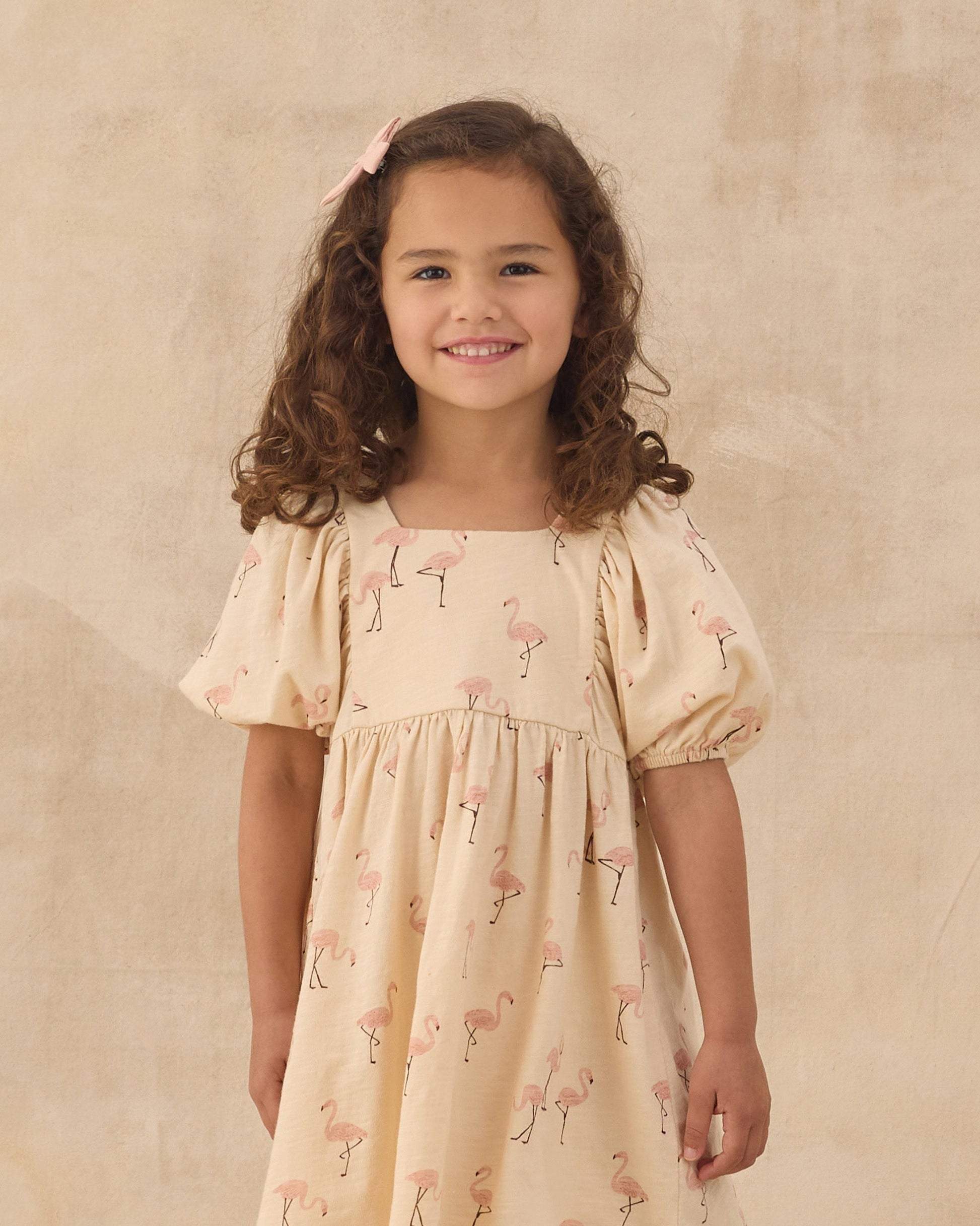 Brea Dress Flamingo