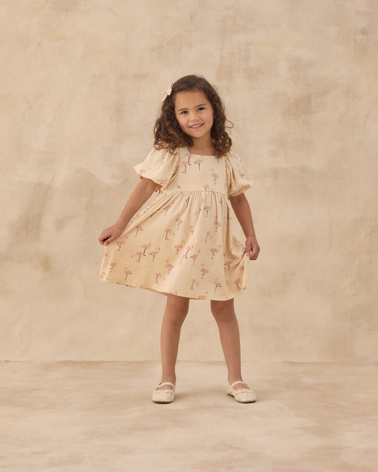 Brea Dress Flamingo