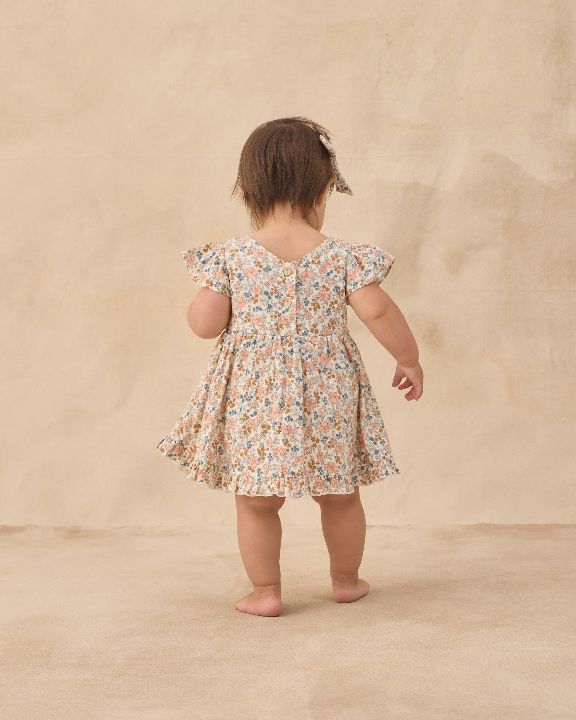 Lila Romper Flower Field