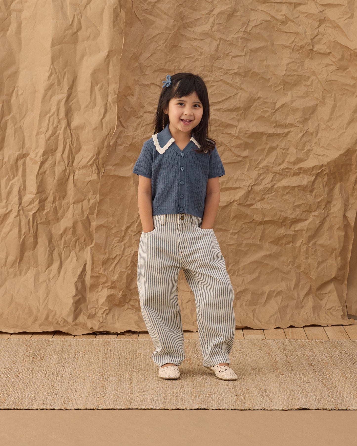 Sloane Knit Top Marine
