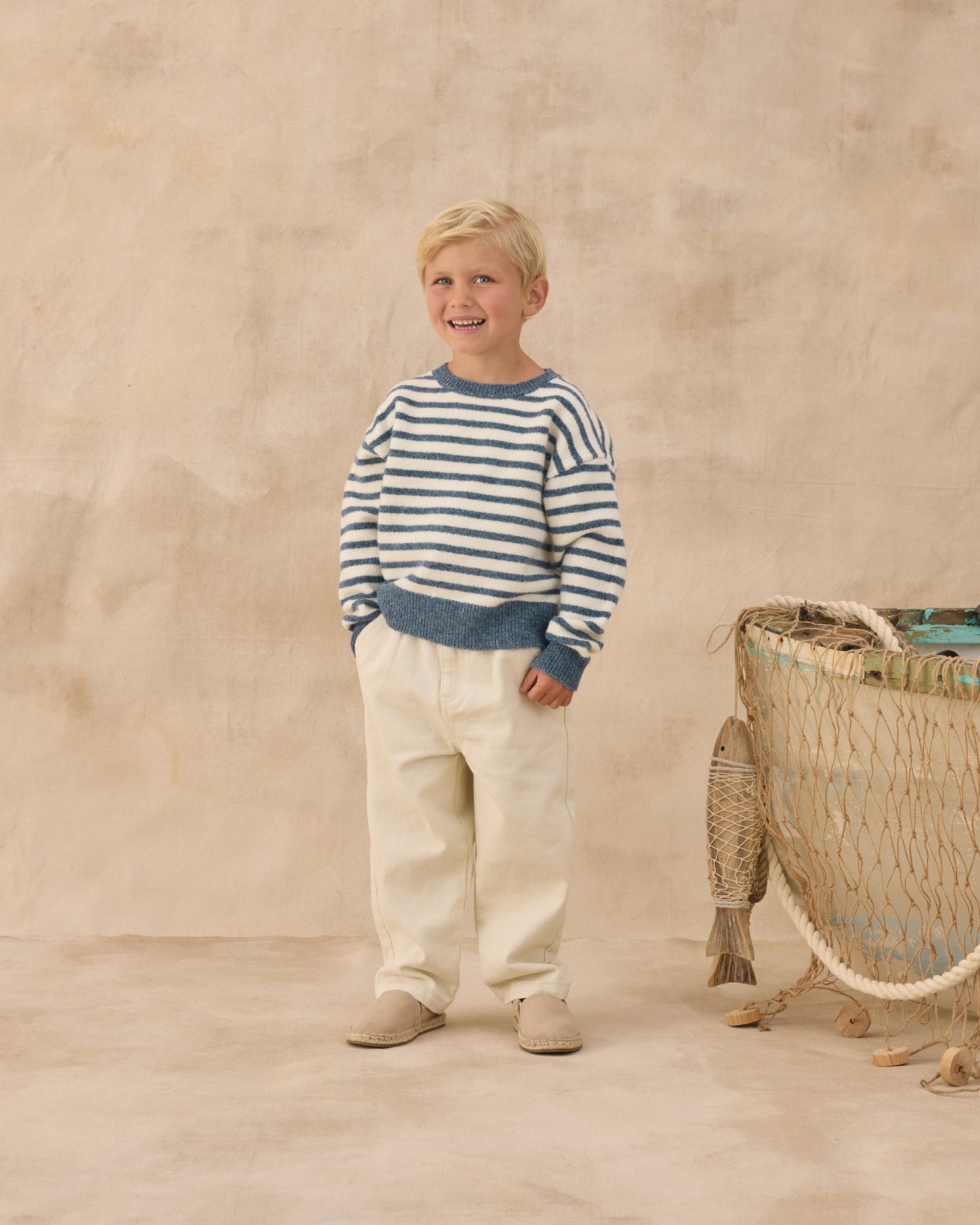 Aspen Sweater Maritime Stripe