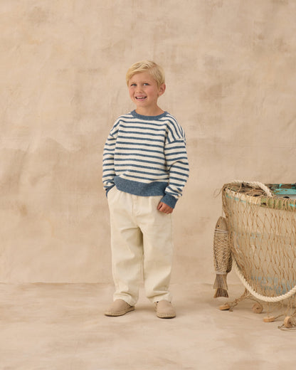 Aspen Sweater Maritime Stripe