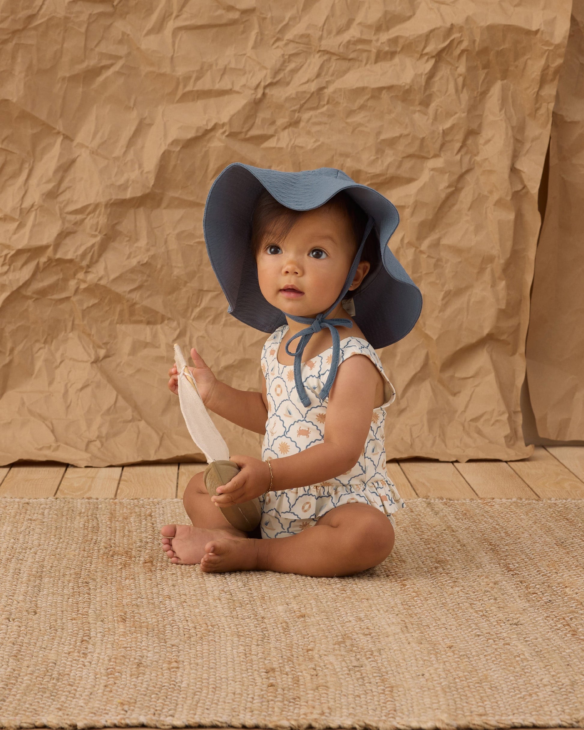 Skirted One-Piece Nautical