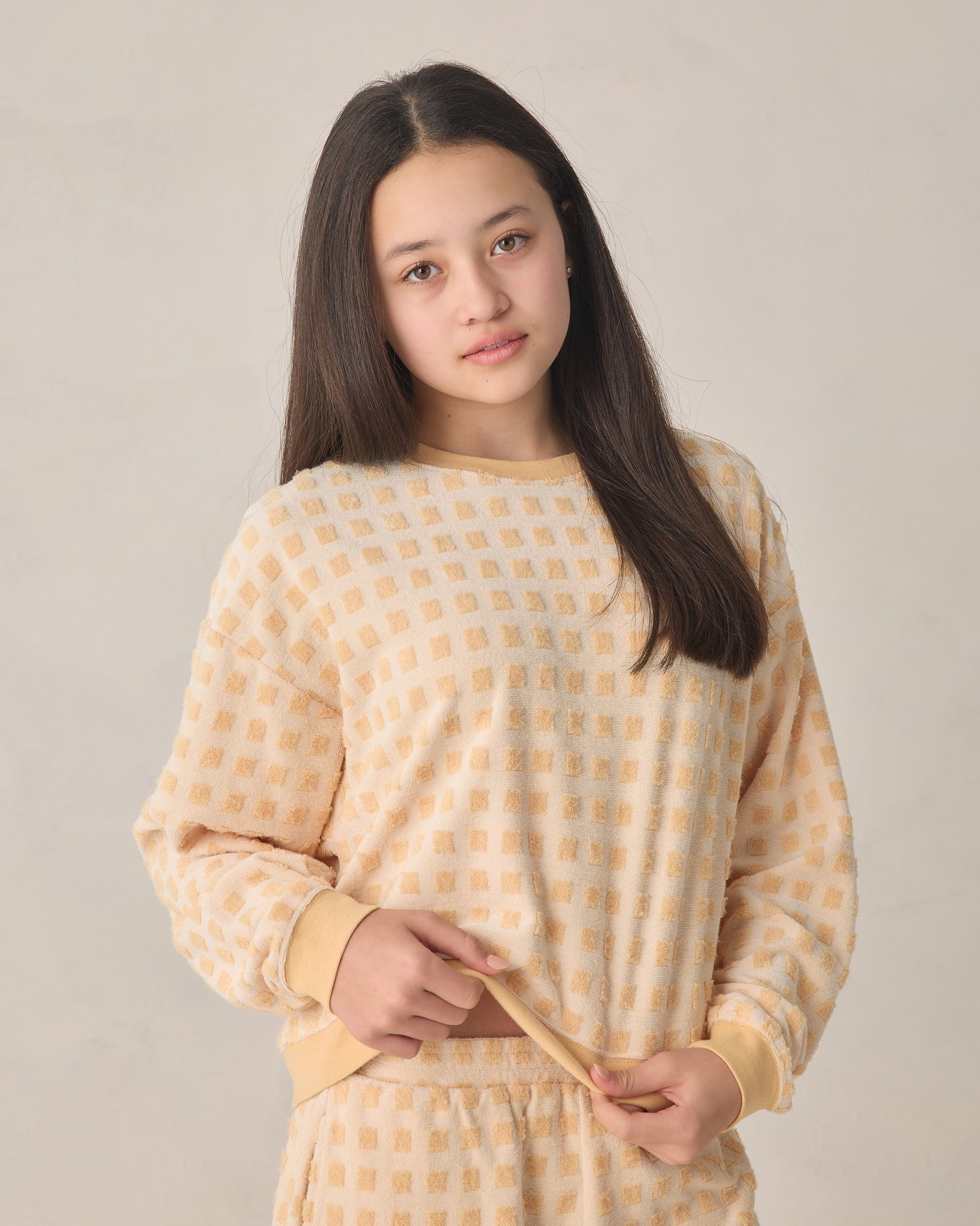 Teen Karli Set Butterscotch Grid
