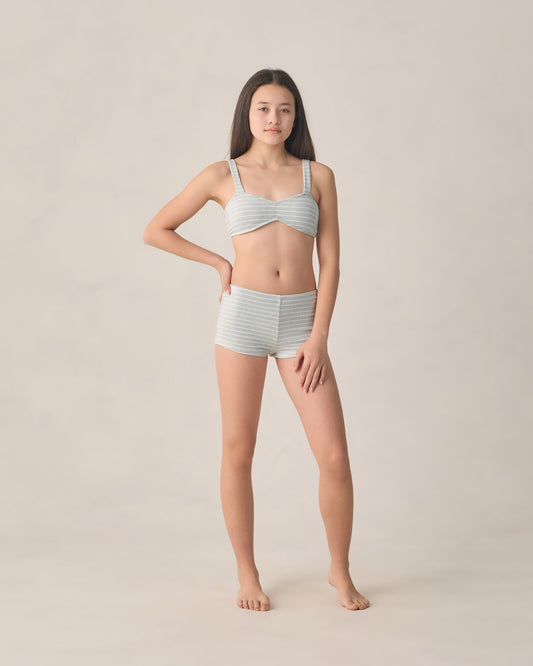 Teen Alaya Bikini Set Seafoam Stripe