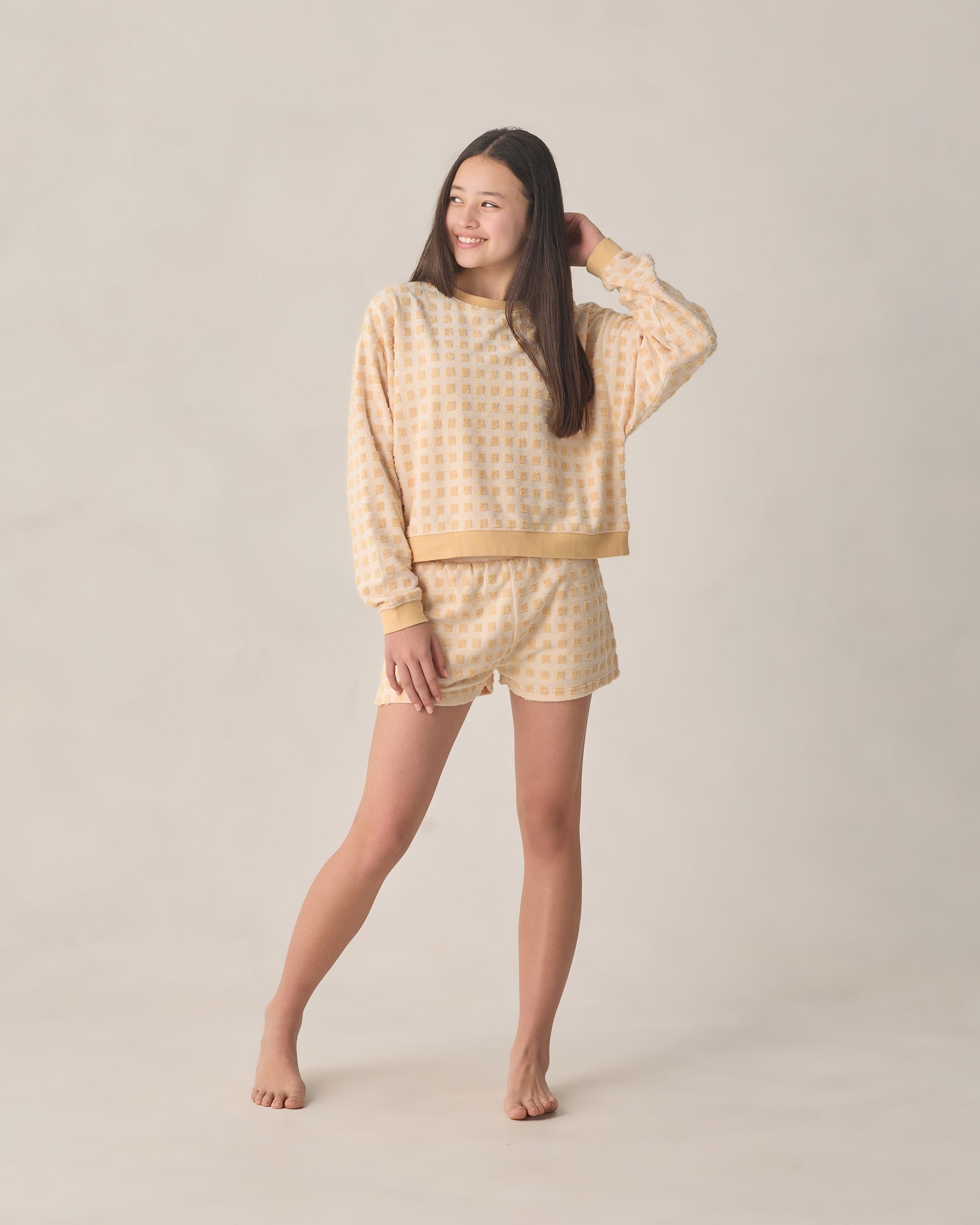 Teen Karli Set Butterscotch Grid