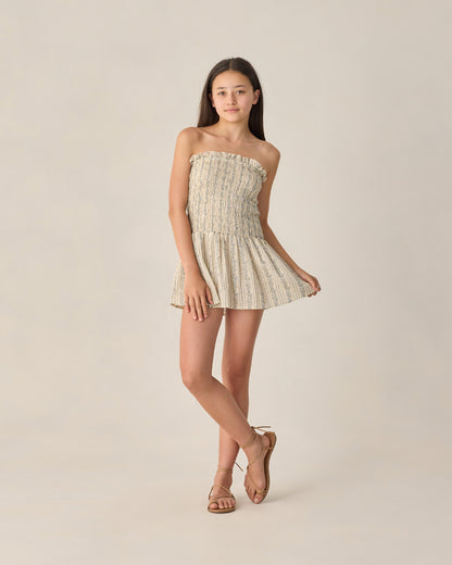 Teen Daria Mini Dress Blue Floral