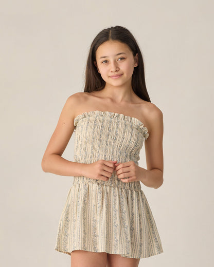Teen Daria Mini Dress Blue Floral