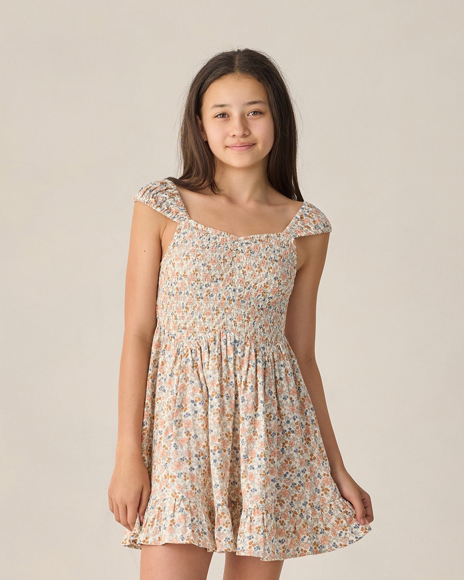 Teen Kalina Dress Flower Field