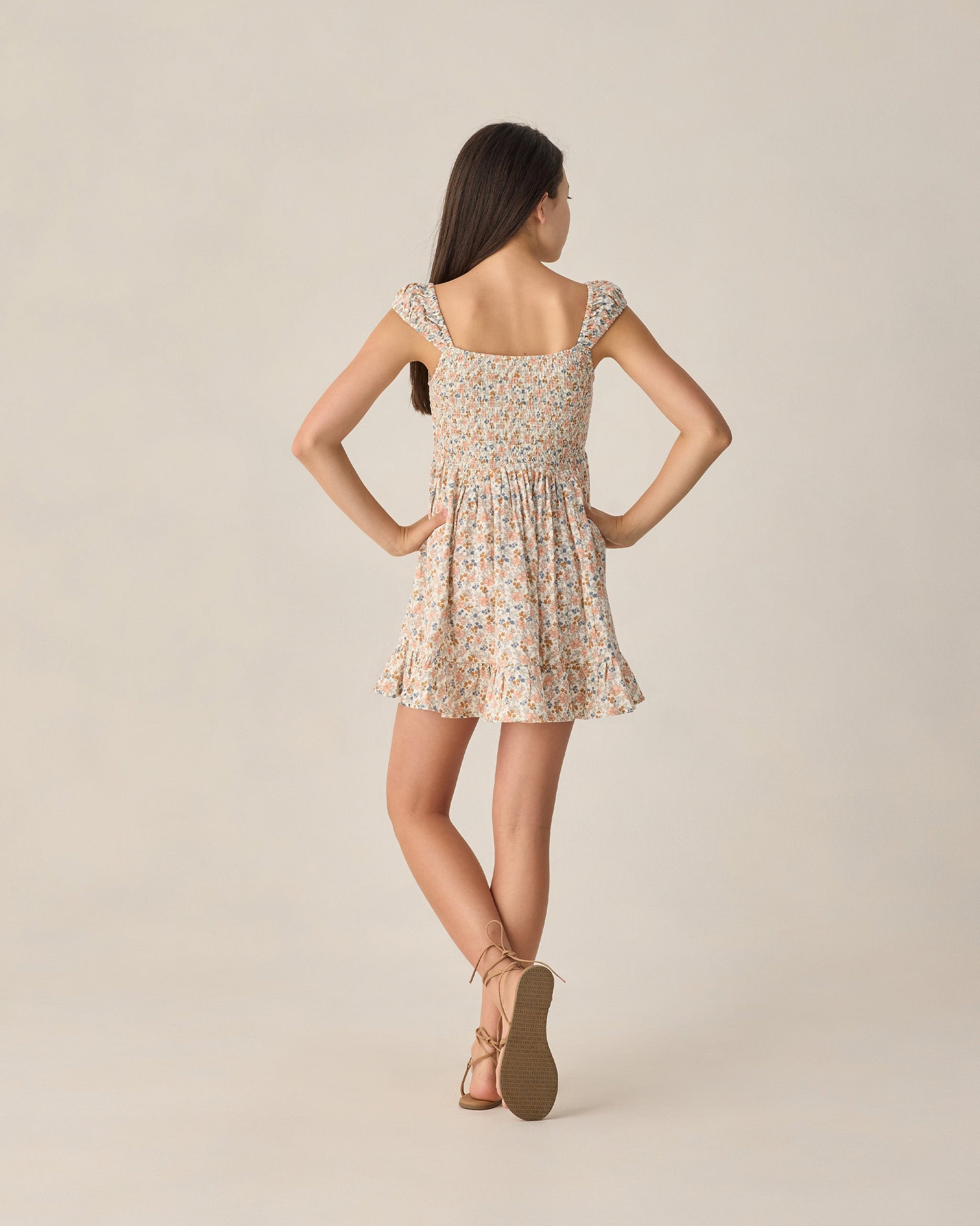 Teen Kalina Dress Flower Field