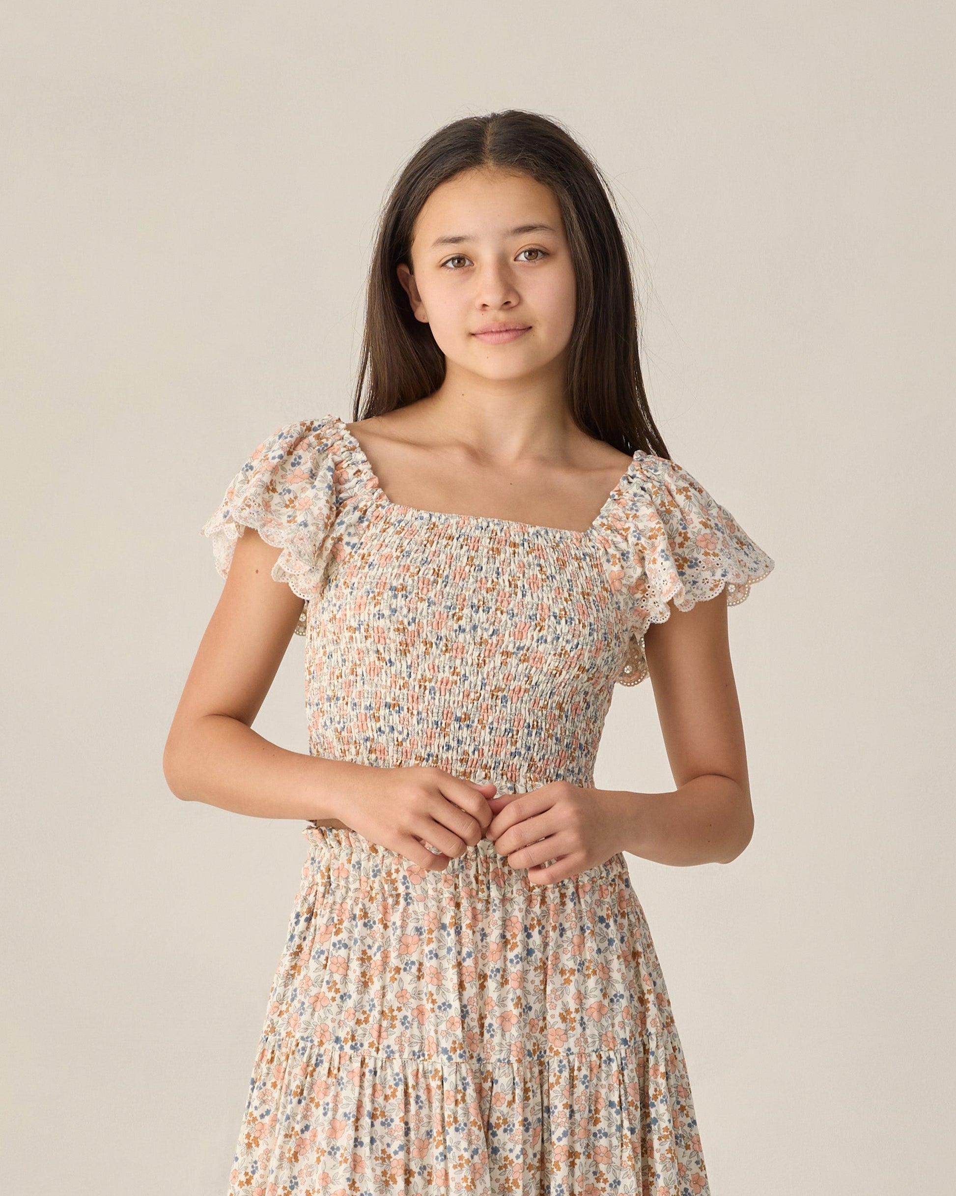 Teen Zayla Top Flower Fields