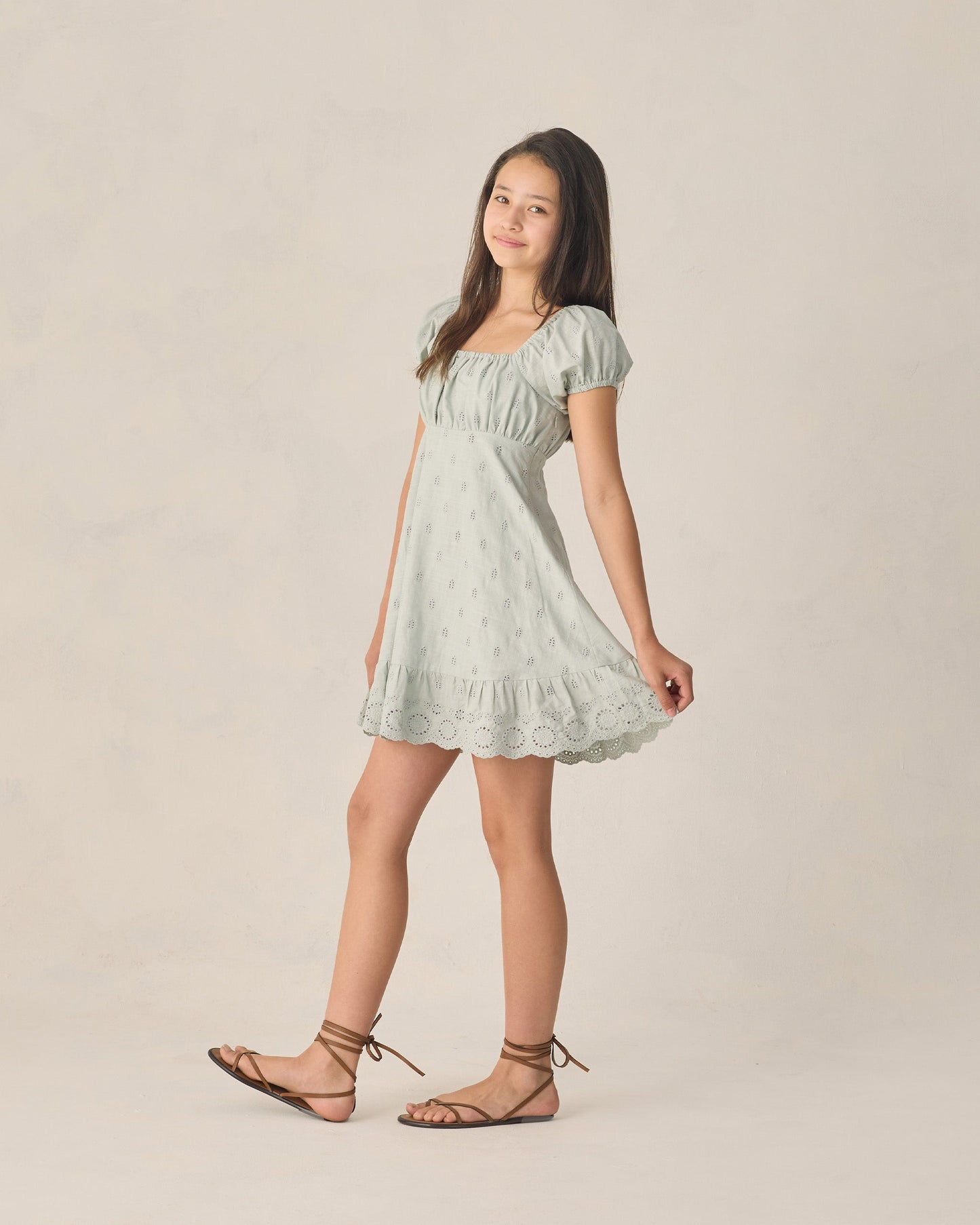 Teen Liv Dress Seafoam