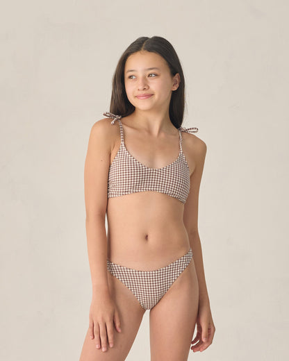 Teen Alba Bikini Set Ivory & Chocolate