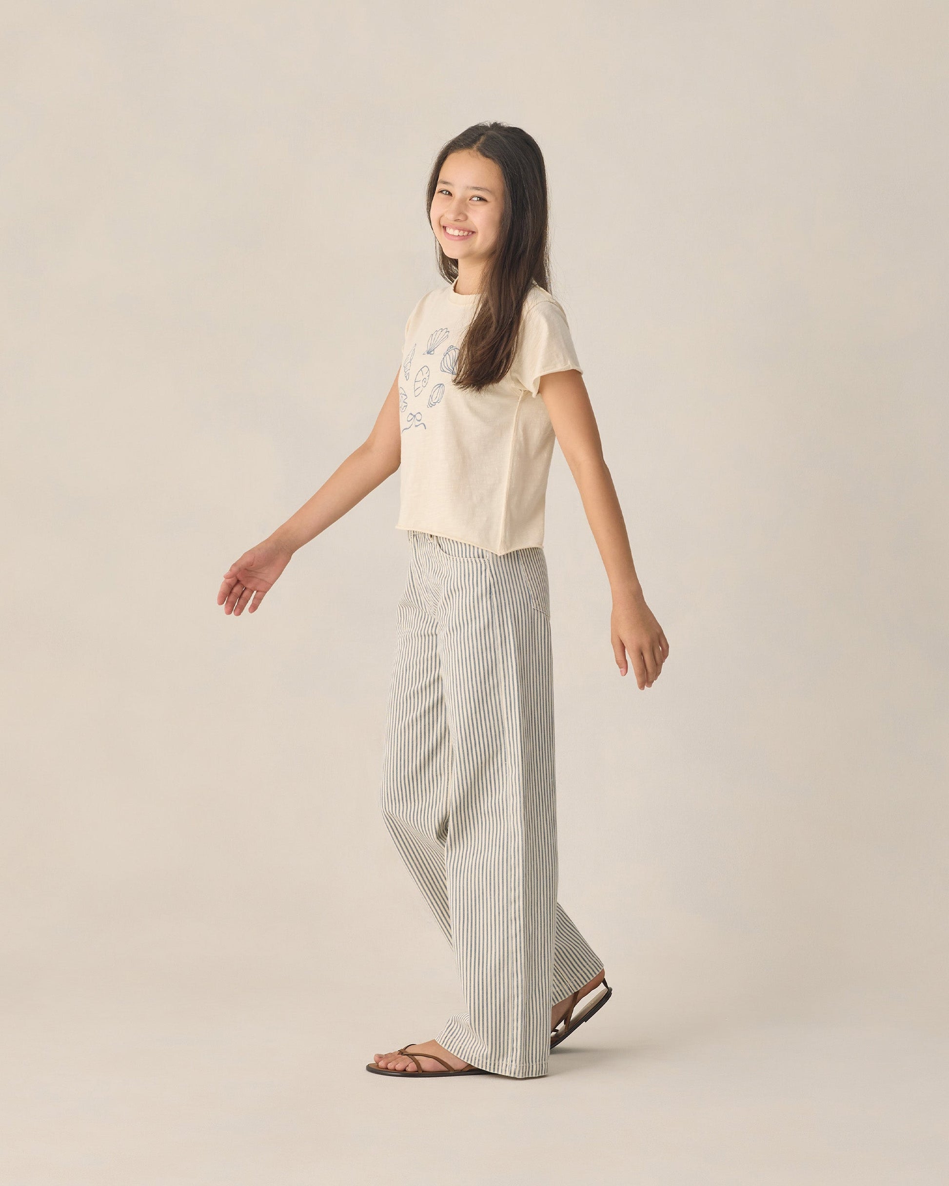 Teen Vintage Tee Seashells
