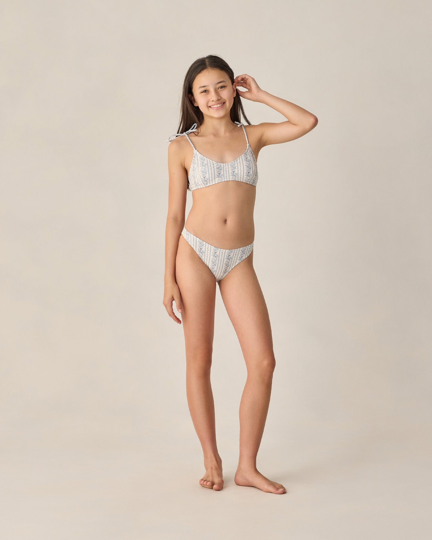 Teen Alba Bikini Set Blue Floral