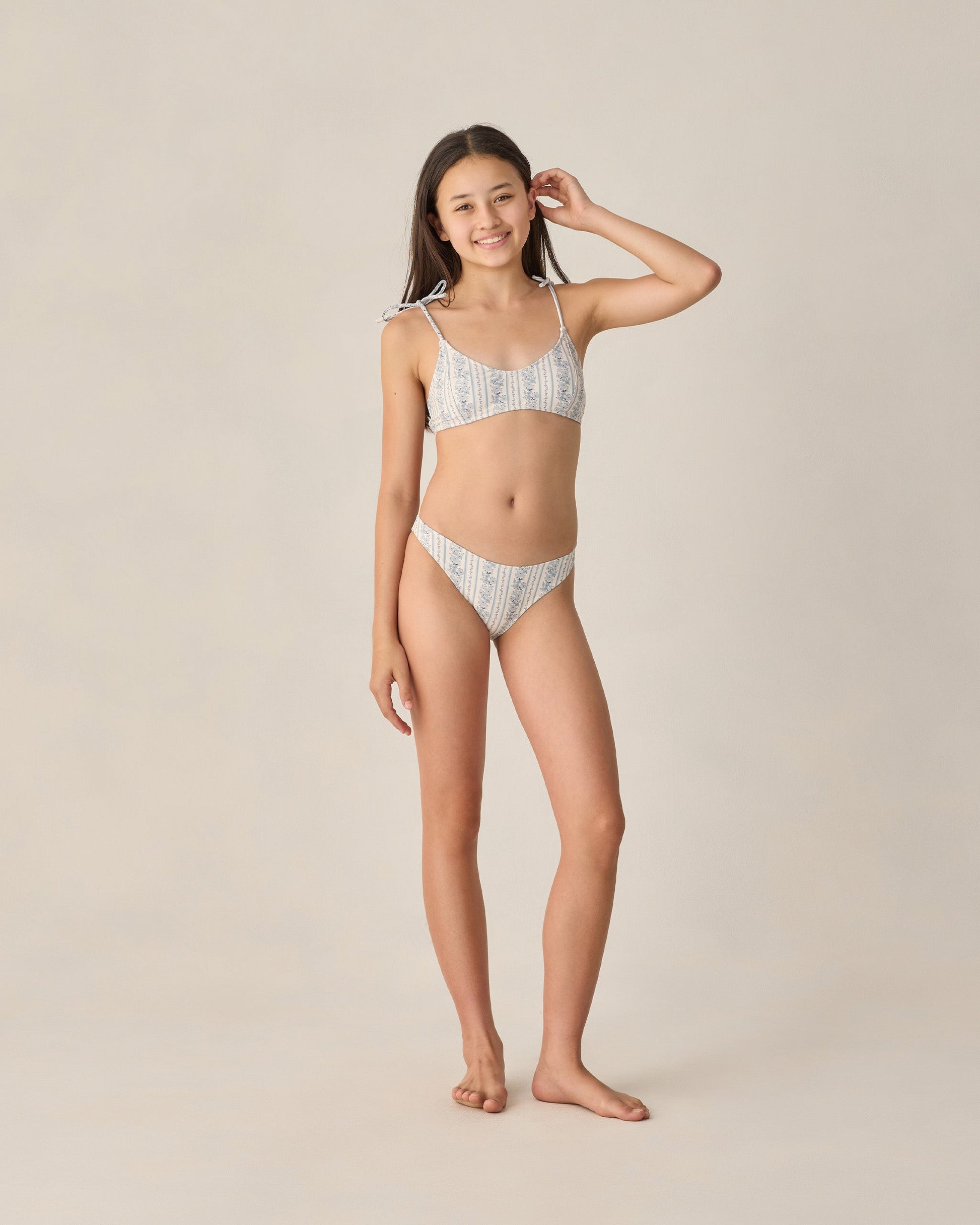 Teen Alba Bikini Set Blue Floral