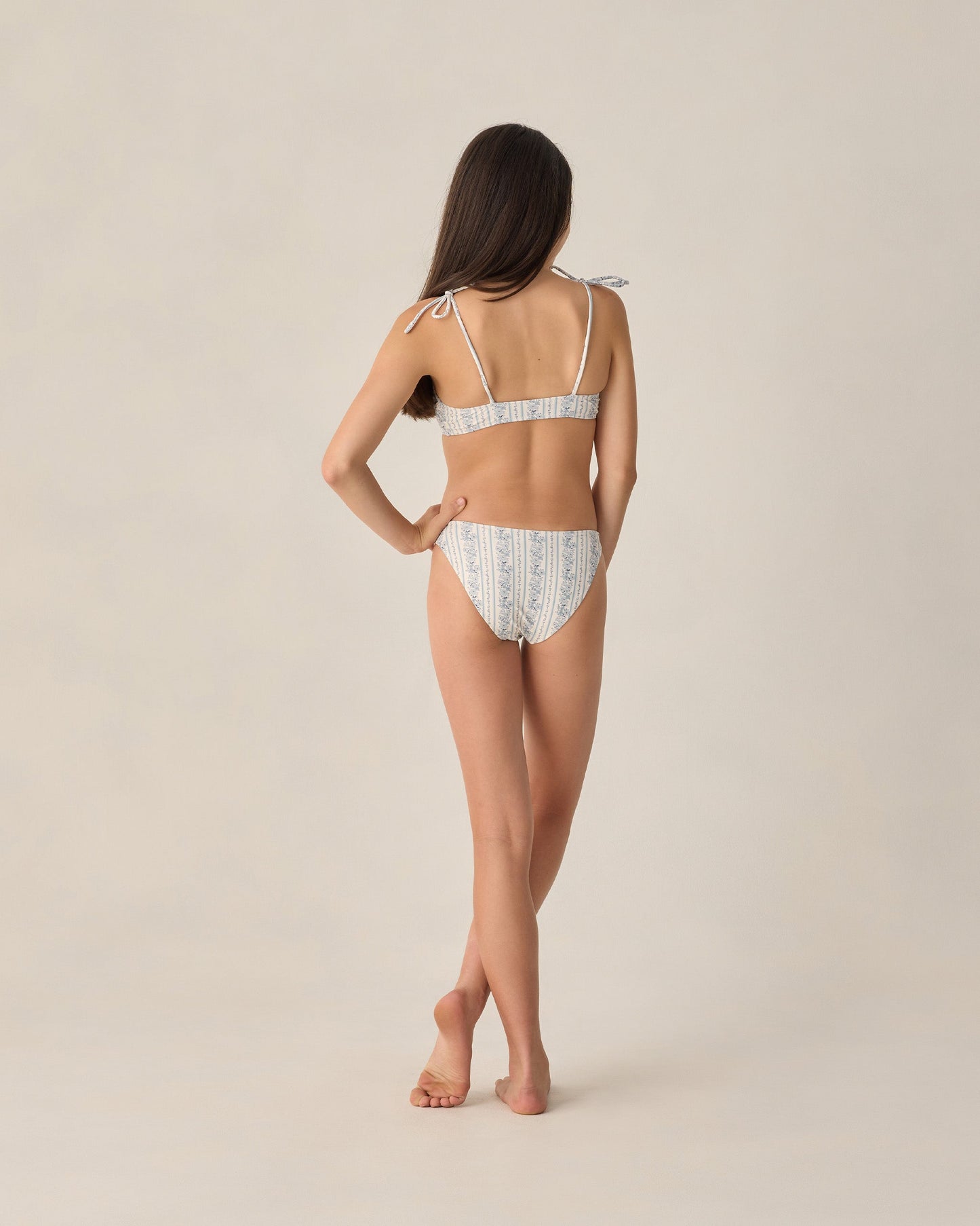 Teen Alba Bikini Set Blue Floral