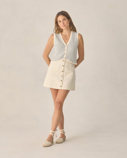Women's Denver Mini Skirt Natural